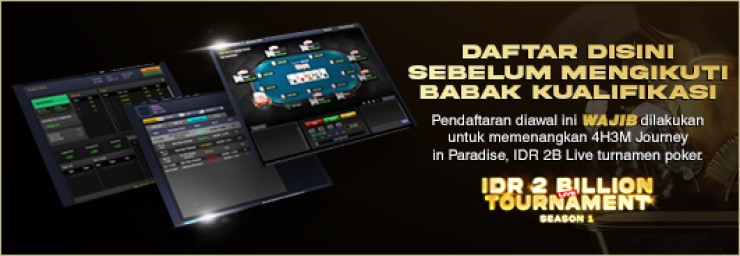 Turnamen Live Poker Berhadiah 2 Milyar Rupiah Di Luar Negeri