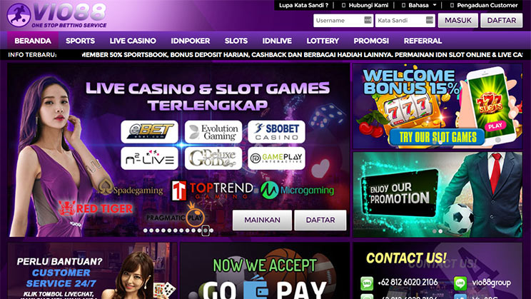 Bonus New Member VIO88 Situs Judi Bola Terbesar Di Asia