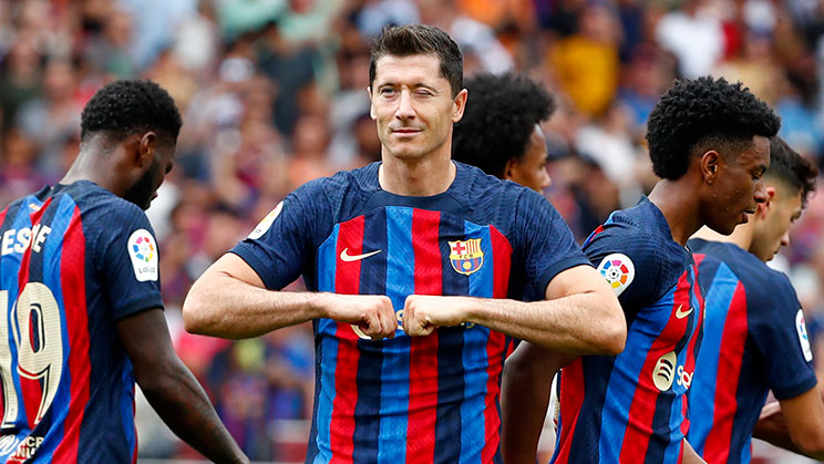 Robert Lewandowski telah menjadi pemain kunci bagi Barcelona