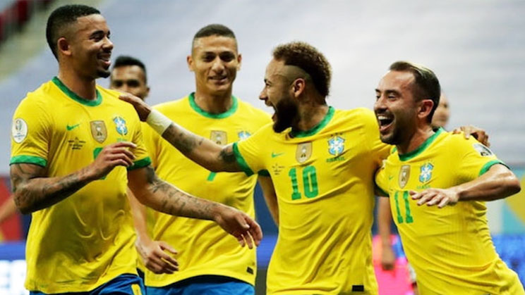 Para penyerang tim nasional Brazil