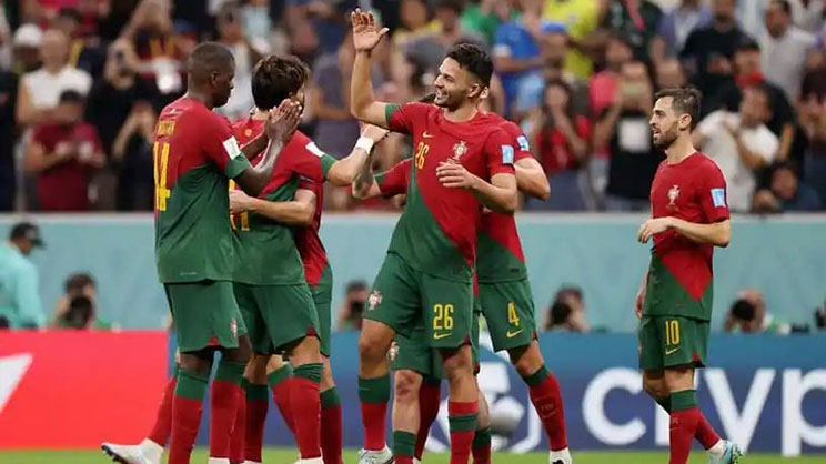 Goncalo Ramos bintang baru timnas Portugal