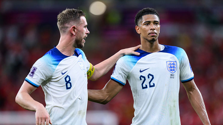 Jordan Henderson bergabung kembali dengan Declan Rice dan Jude Bellingham