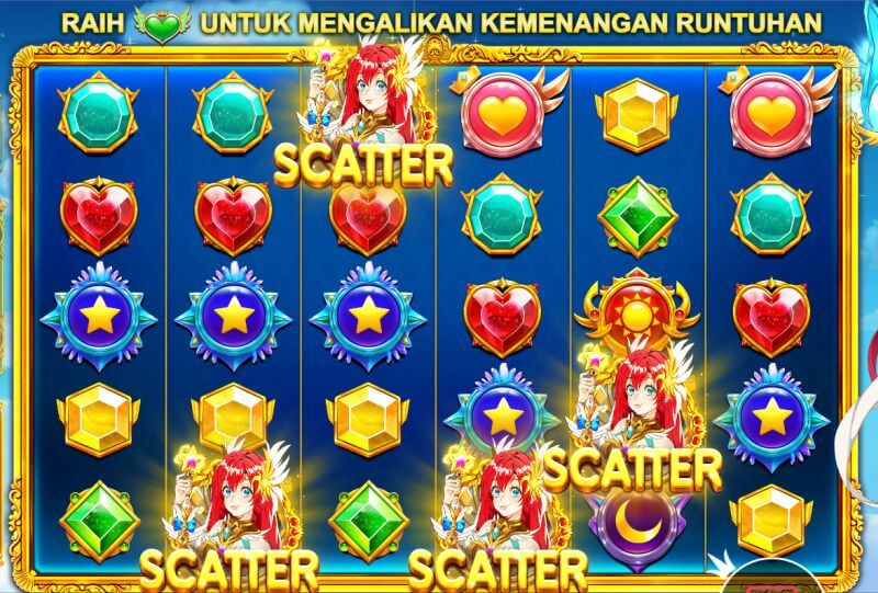 Fitur Scatter Slot Starlight Princess 1000