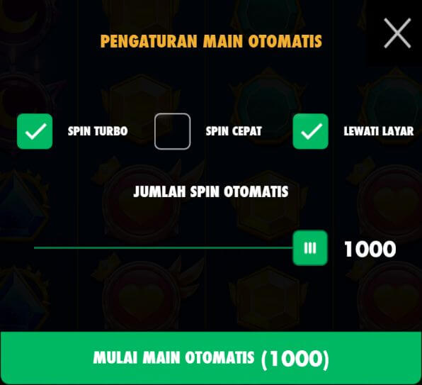 Fitur Main Otomatis Slot Starlight Princess 1000