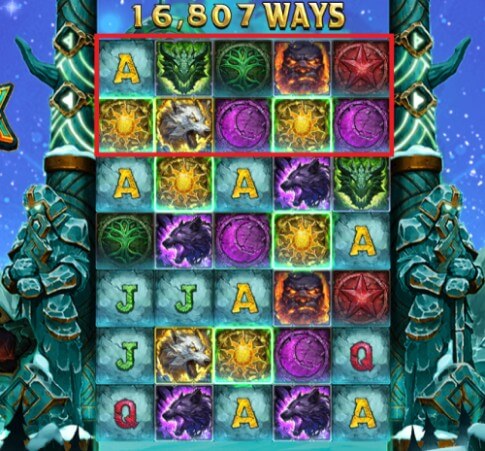 free game 9x5 grid slot Ragnarok